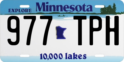 MN license plate 977TPH