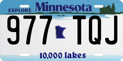 MN license plate 977TQJ