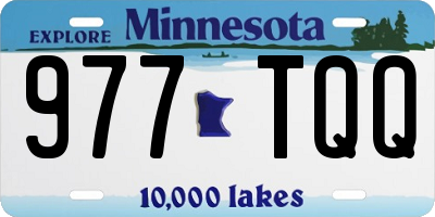 MN license plate 977TQQ