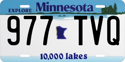 MN license plate 977TVQ