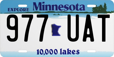MN license plate 977UAT