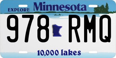 MN license plate 978RMQ