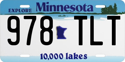 MN license plate 978TLT