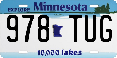 MN license plate 978TUG