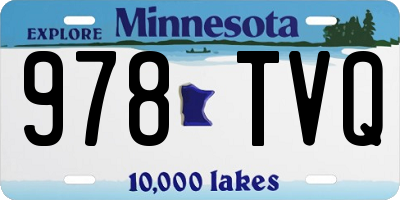 MN license plate 978TVQ