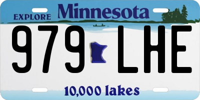 MN license plate 979LHE