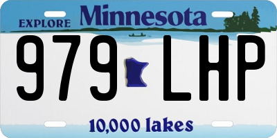 MN license plate 979LHP