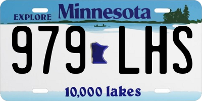 MN license plate 979LHS