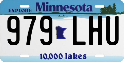 MN license plate 979LHU