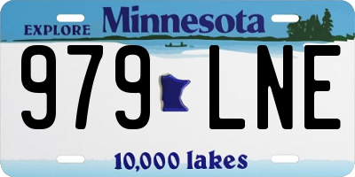 MN license plate 979LNE