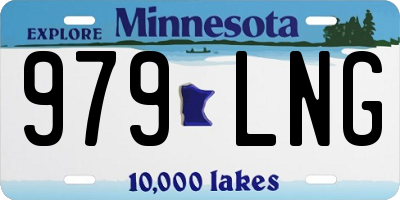 MN license plate 979LNG