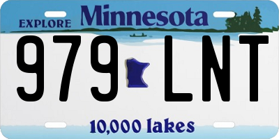 MN license plate 979LNT