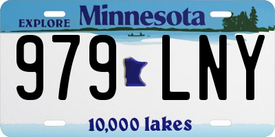 MN license plate 979LNY