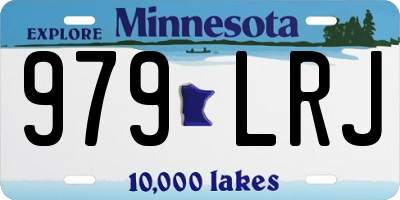 MN license plate 979LRJ
