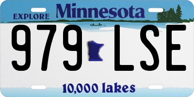 MN license plate 979LSE