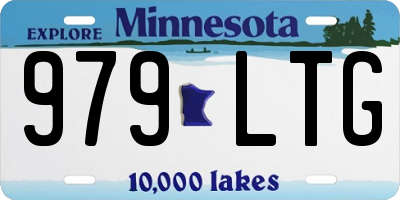 MN license plate 979LTG