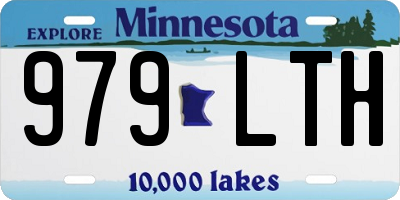MN license plate 979LTH