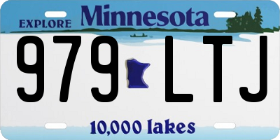 MN license plate 979LTJ