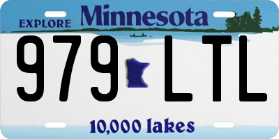 MN license plate 979LTL