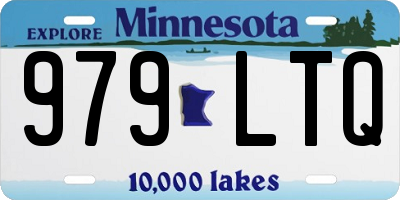 MN license plate 979LTQ
