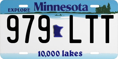 MN license plate 979LTT
