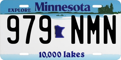 MN license plate 979NMN