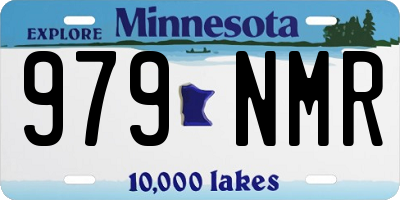 MN license plate 979NMR