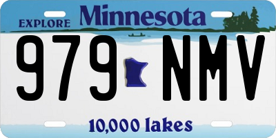 MN license plate 979NMV