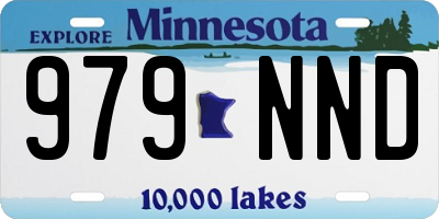 MN license plate 979NND