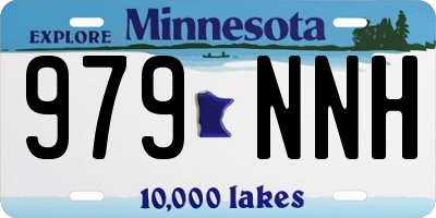 MN license plate 979NNH