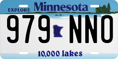 MN license plate 979NNO