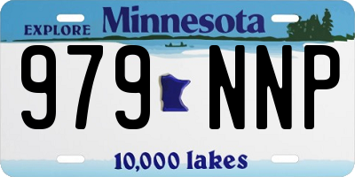 MN license plate 979NNP