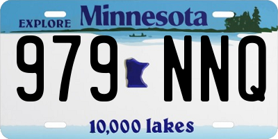 MN license plate 979NNQ