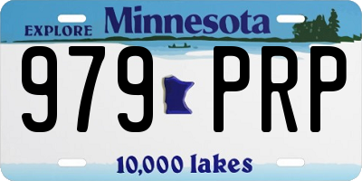 MN license plate 979PRP