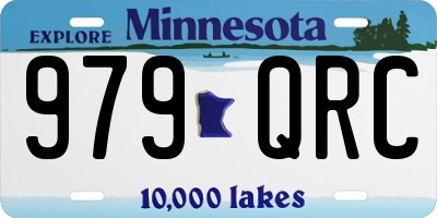 MN license plate 979QRC