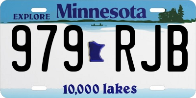 MN license plate 979RJB