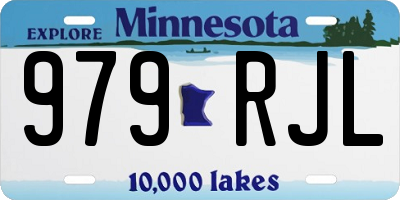 MN license plate 979RJL