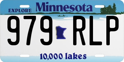 MN license plate 979RLP
