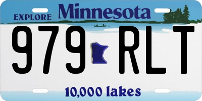 MN license plate 979RLT