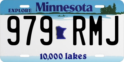 MN license plate 979RMJ