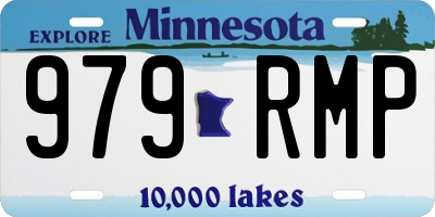 MN license plate 979RMP