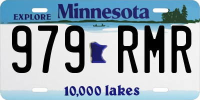 MN license plate 979RMR