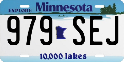 MN license plate 979SEJ