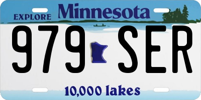 MN license plate 979SER