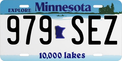 MN license plate 979SEZ