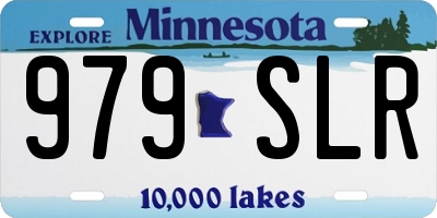 MN license plate 979SLR