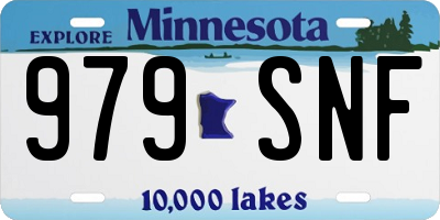 MN license plate 979SNF