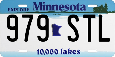 MN license plate 979STL