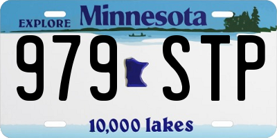 MN license plate 979STP