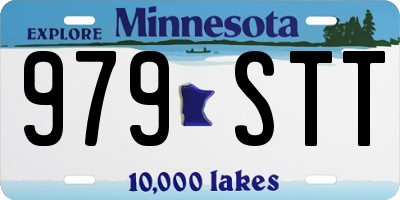 MN license plate 979STT